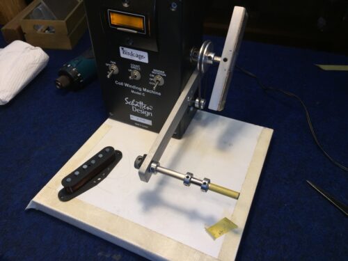 リアピックアップを巻く