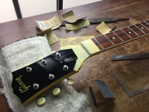 ナットの形を整える