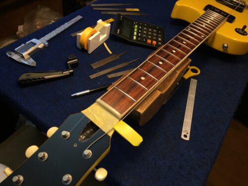 弦を張っていく