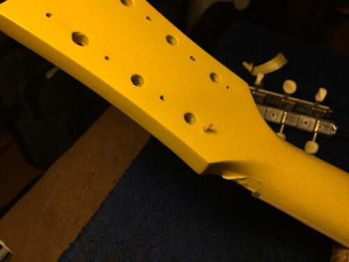 ペグのメンテナンス