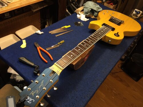 弦を張っておく