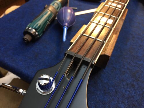 ロッドを少し緩めた