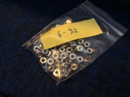 6-32のナットを買った