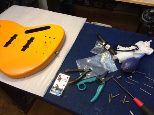 ブリッジの分解清掃