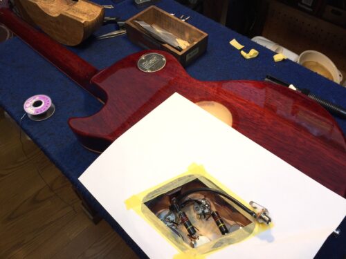 ピックアップの入れ替えなど