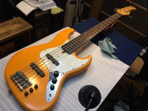 ネックを戻した