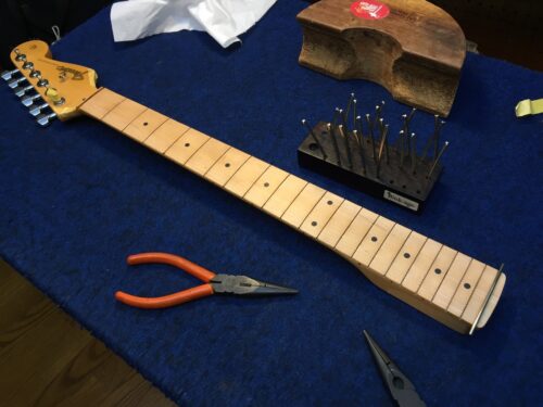 フレットを用意する