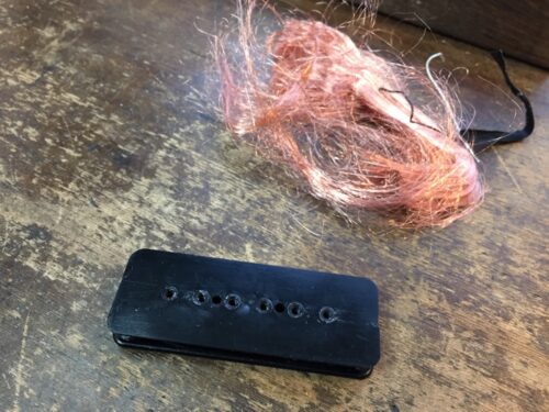 コイルを取り除いて清掃する