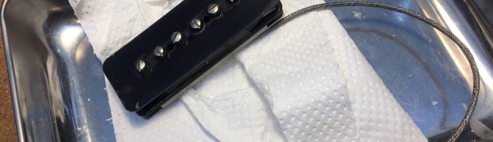 ワックスポッティングした