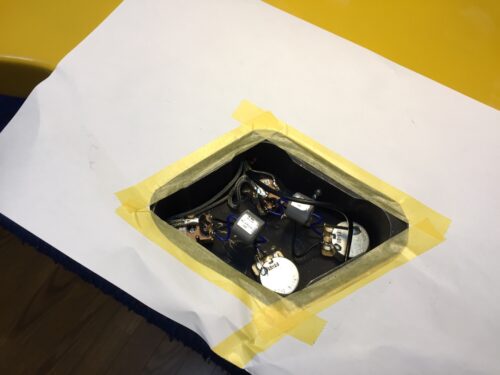 配線を戻していく