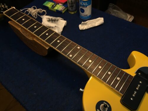 フレットクリーニング