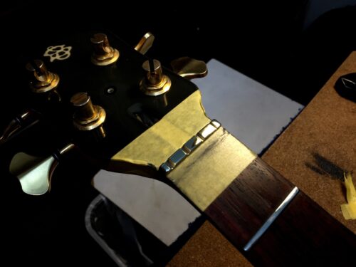 ナットを仕上げた