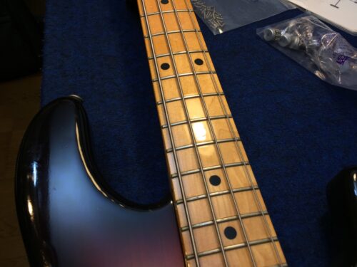 3弦のハイポジションがビリつく