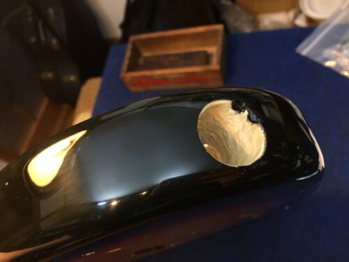 ちょっと塗装が欠けた
