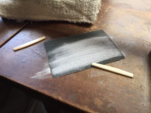 サドルの加工