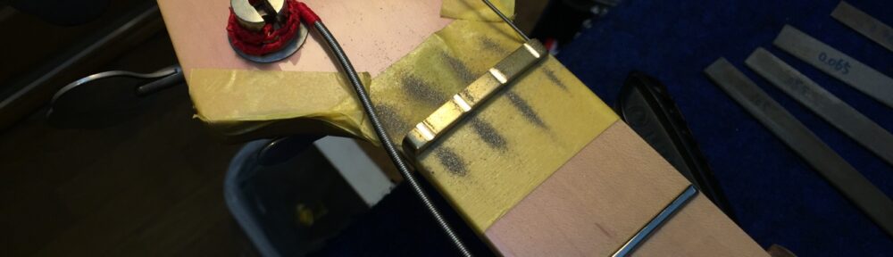 弦溝を作る