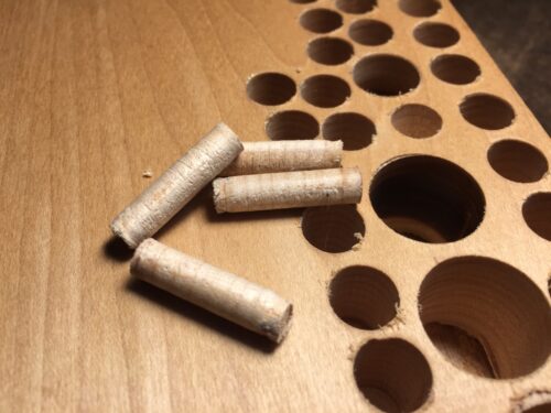 メイプルの木栓を作る