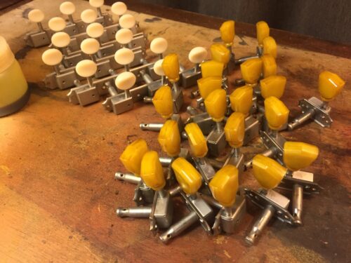 ペグのエイジド加工