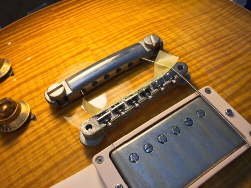 弦溝を作る