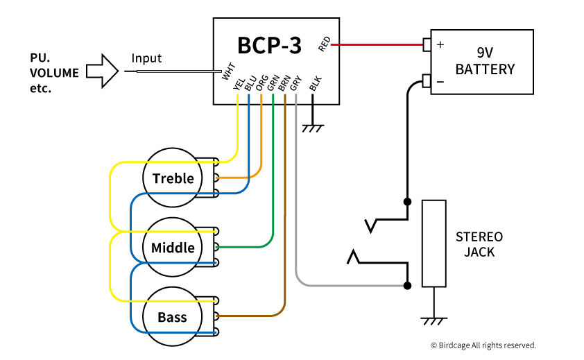BCP-3配線図